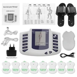 EMS Tens Unit Professional Muscle Stimulator Portable Electric Body Massager Microcurrents Low Frequency Relaxing Physiotherapy