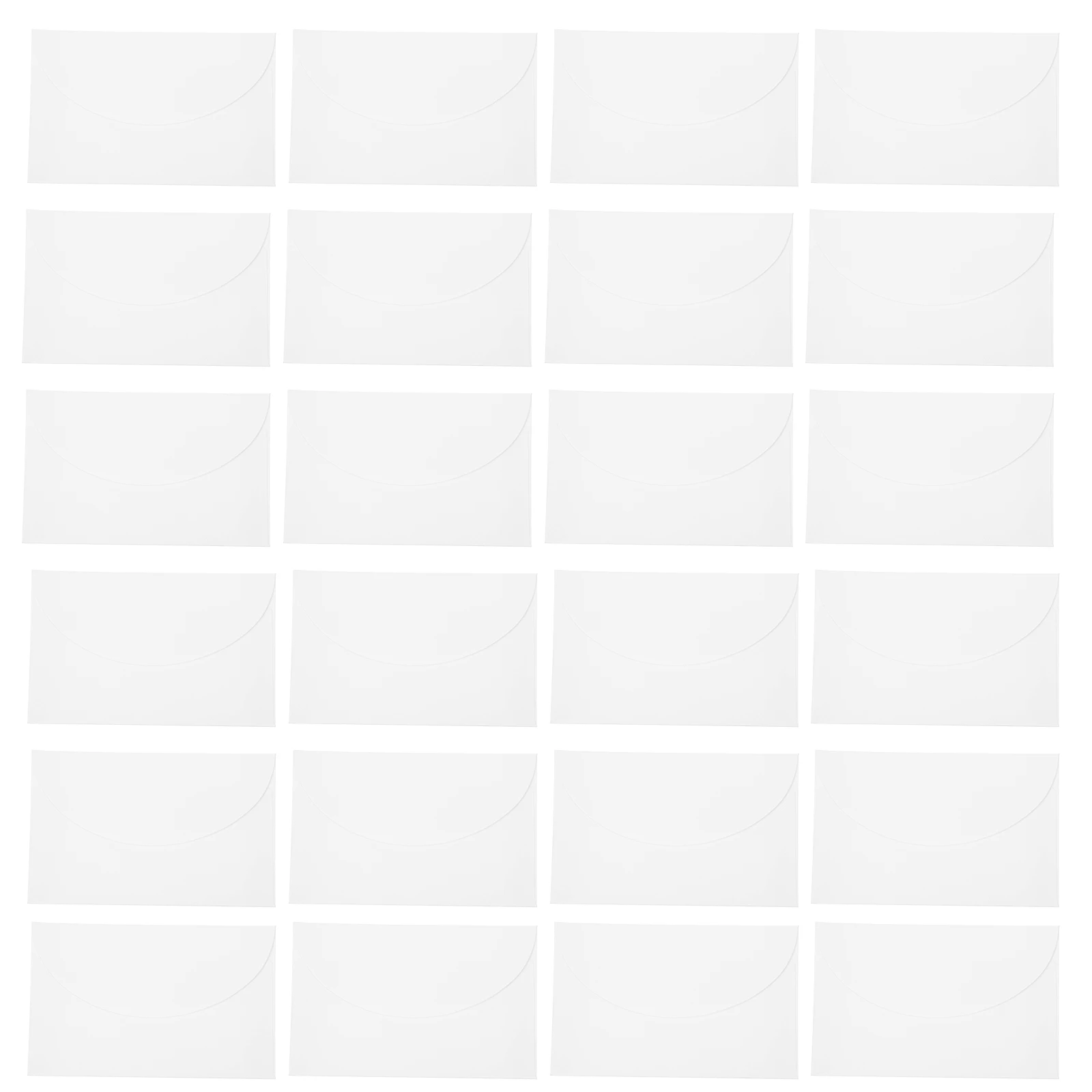 

100Pcs Blank Card Envelope Thick Paper File Storage Bag String Document Pocket Postcard Holder Office Supplies