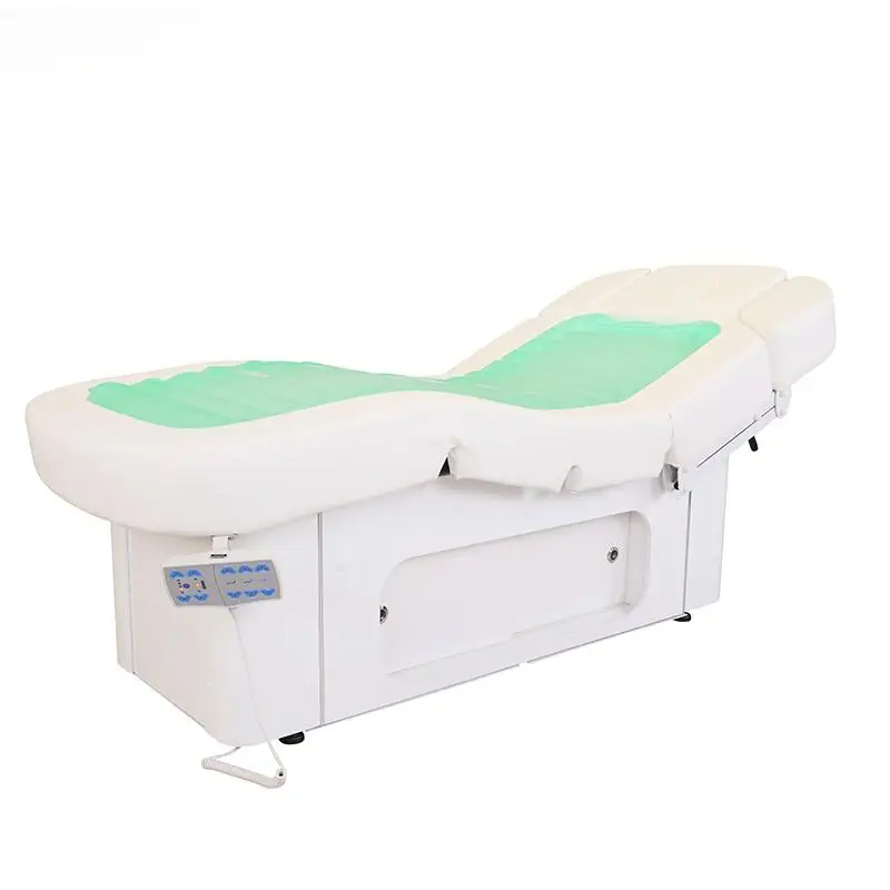 Luxury Electric Massage Table Bed with Storage Drawer for Salon Treatment Spa Stretcher Comfortable Heating Water Bags
