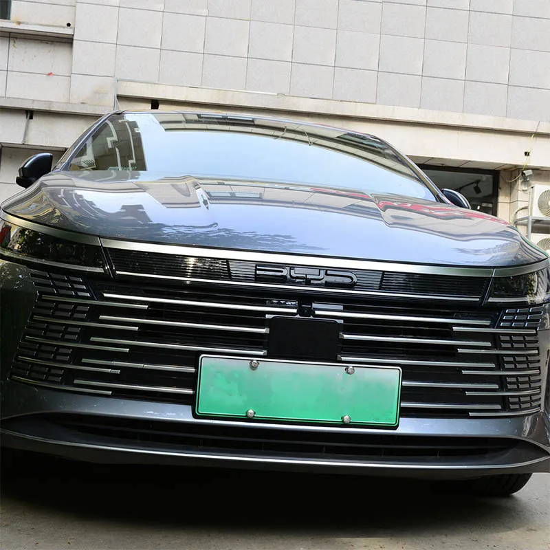 ل BYD KING BYD Cha Zor Seal 5 DM-i شعار مجموعة التعتيم رسالة الديكور شارة سوداء تعديل السيارات