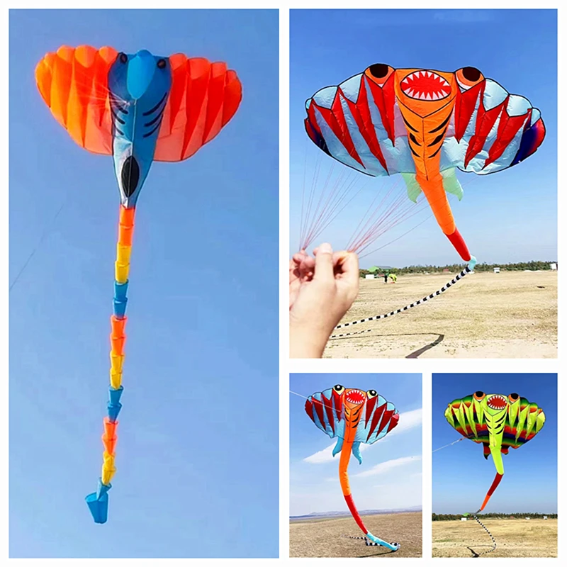 Free Shipping inflatable kites flying fish kites toys fun outdoor game ripstop nylon fabric kiteboarding excitador linha pipa