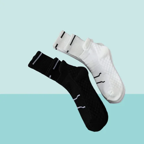 Chaussettes de sport de plein air mi-mollet absorbant la transpiration, serviette épaissie, chaussettes de randonnée astronomique, chaussettes de course, haute qualité, nouveau, 2024