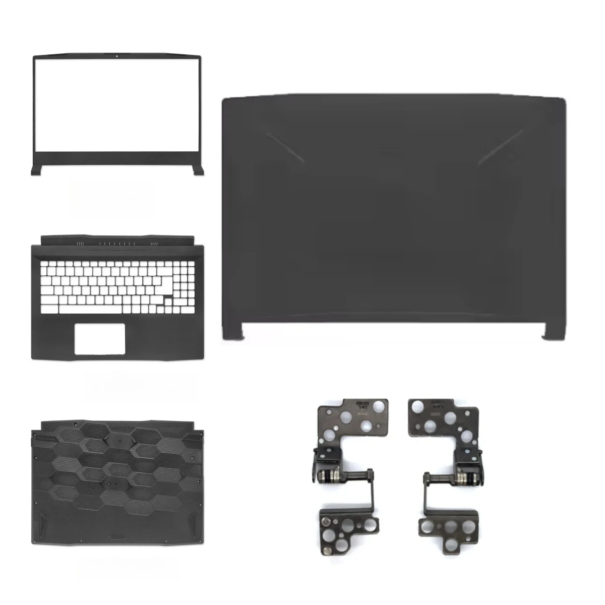 New for Bravo 15 B5DD MS-158K 1585 1583: LCD Screen, Top Cover, Screen Frame, Palm Rest, Hinge, Bottom Case, ABCD Case