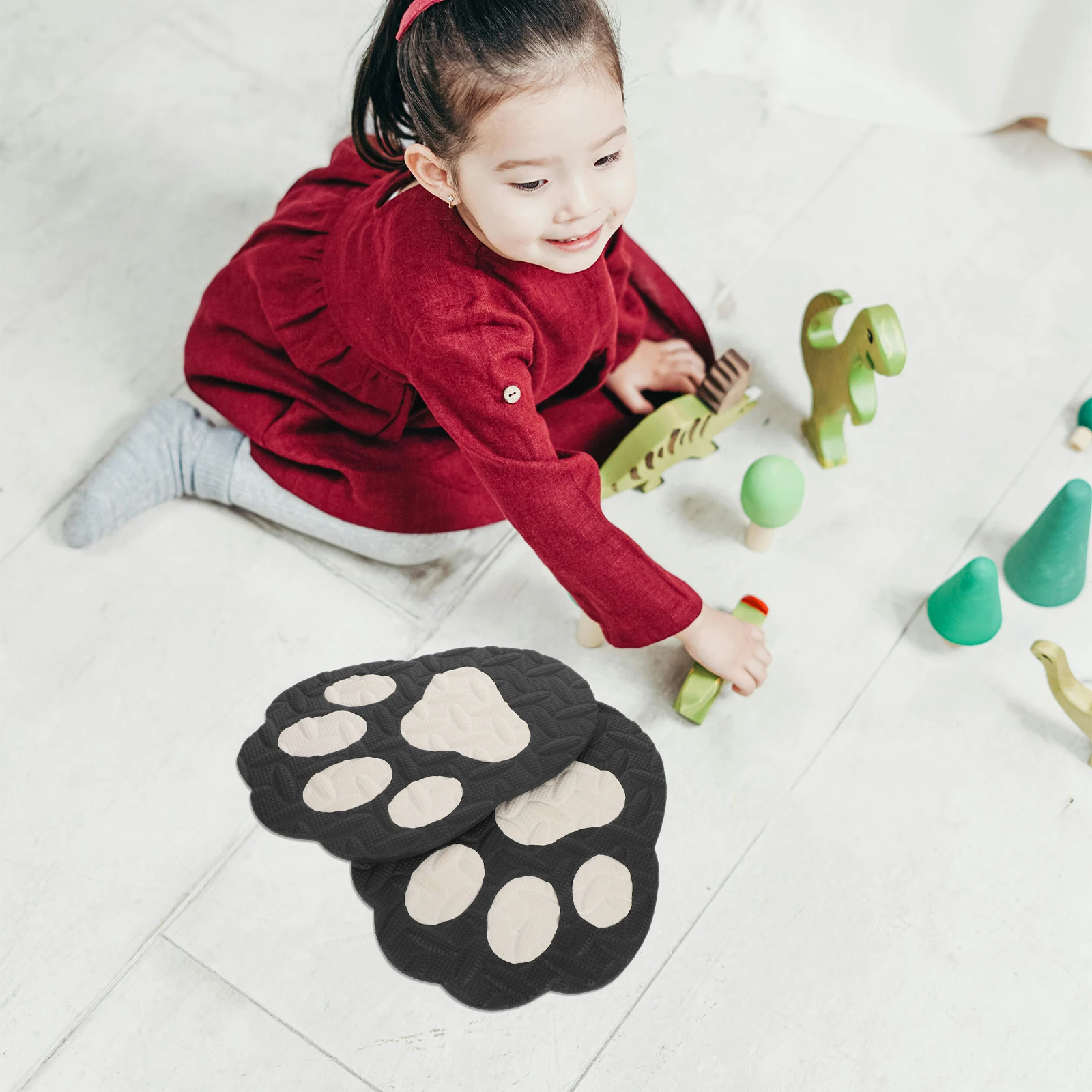 

Animal Foot Pad suit Footwear Accessories Anti Slip Soles for Pads Hairy DIY Shoes Cushion ry Con Inserts Pvc