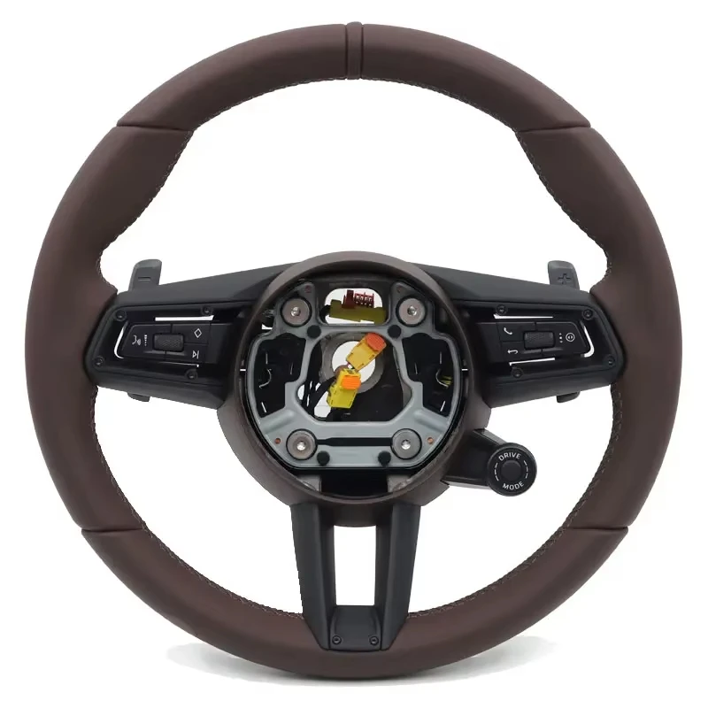 

Leather Complete Lenkrad Volant Steering Wheel for Cayenne Cayman Macan Panamera GT 911 996 958 718 981 970 991 987