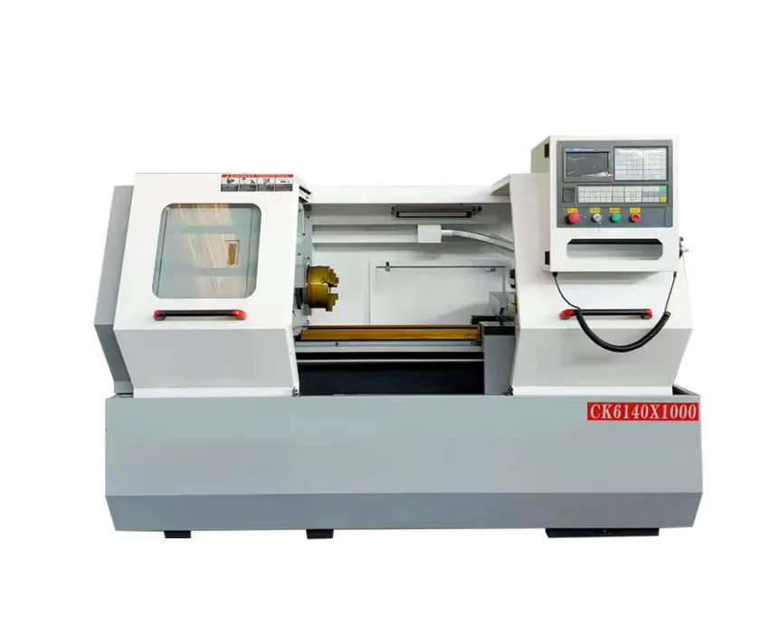 الدقة المعدنية تحول هاين Ck6140 مخرطة CNC للسرير المسطح الأفقي