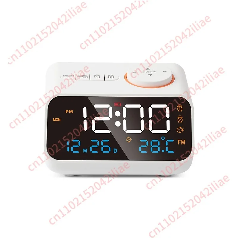 Alarm clock, super loud student deaf vibration, silent vibration, small audio alarm