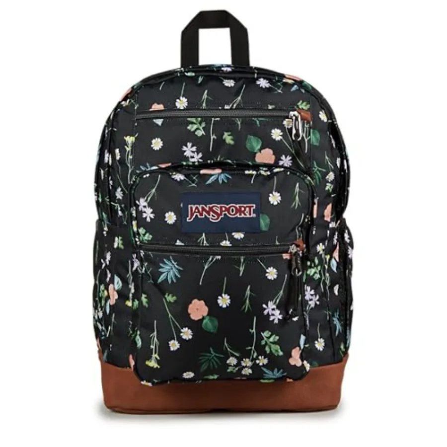 

Стильный рюкзак с отделением для ноутбука 15 дюймов, большая сумка для компьютера, рюкзак с 2 отделениями, эргономичные лямки, серия Bewitched Blooms