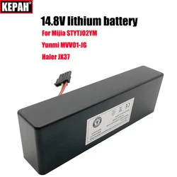 Batteria al litio 14.8V, 4800mAh,6800mAh,9800mAh,12800mAh, per Mijia muslimyungi MVVO1-JG JX37/muslimate, Haier JX37, JX59