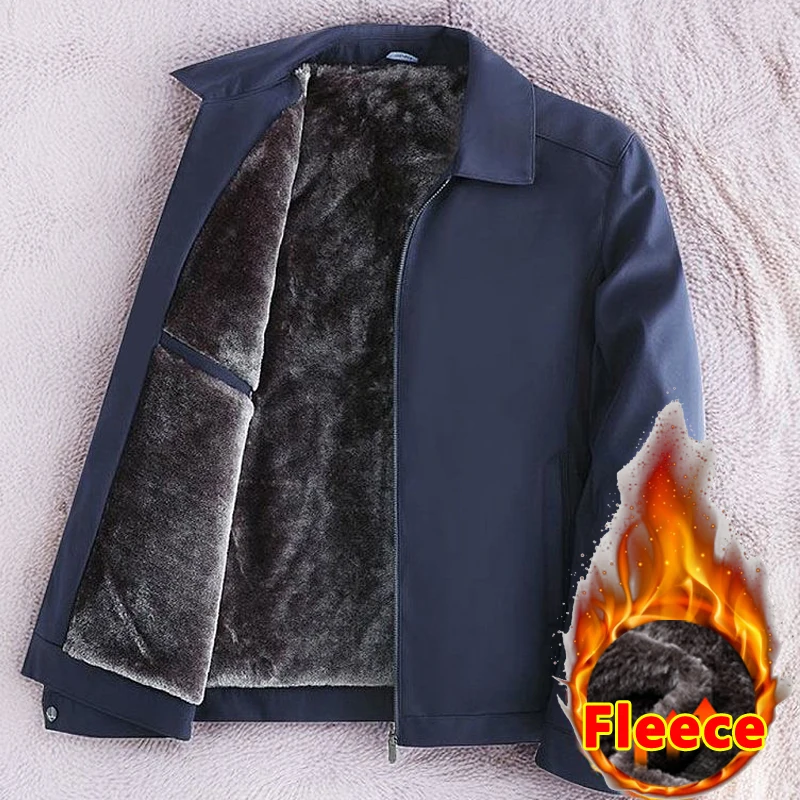 

Thermal Blazers Luxury Winter Jackets for Men Business Autumn Warm Lining Men's Winter Jacket Casual Office Dress Coat Outerwear