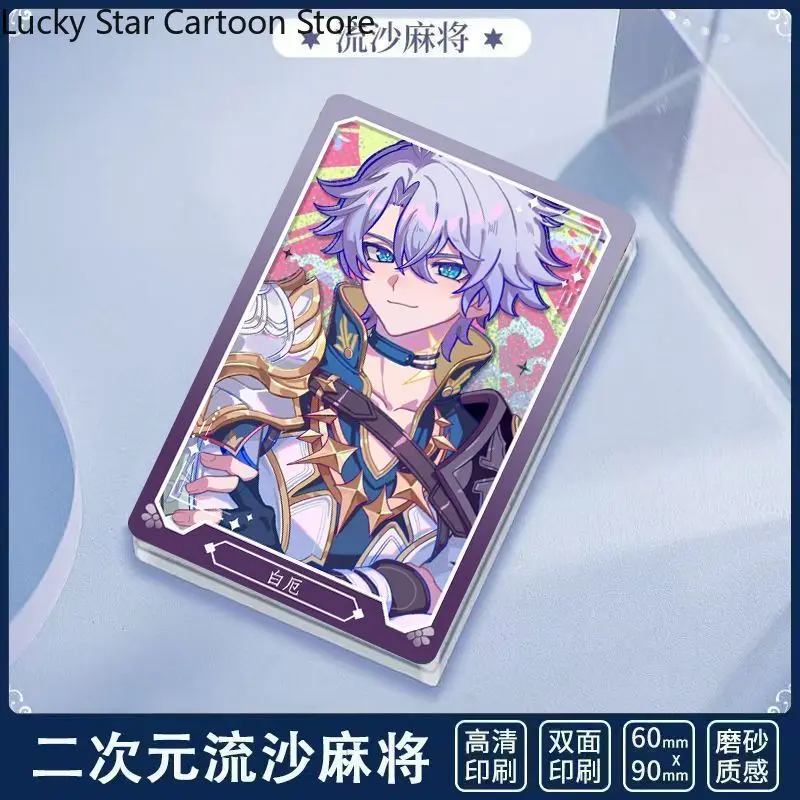 المشجعين هدية لعبة أنيمي تأثيري هونكاي: ستار السكك الحديدية Phainon تدفق الرمال جونغ شارة سطح المكتب زخرفة مجموعة هدايا الهالوين