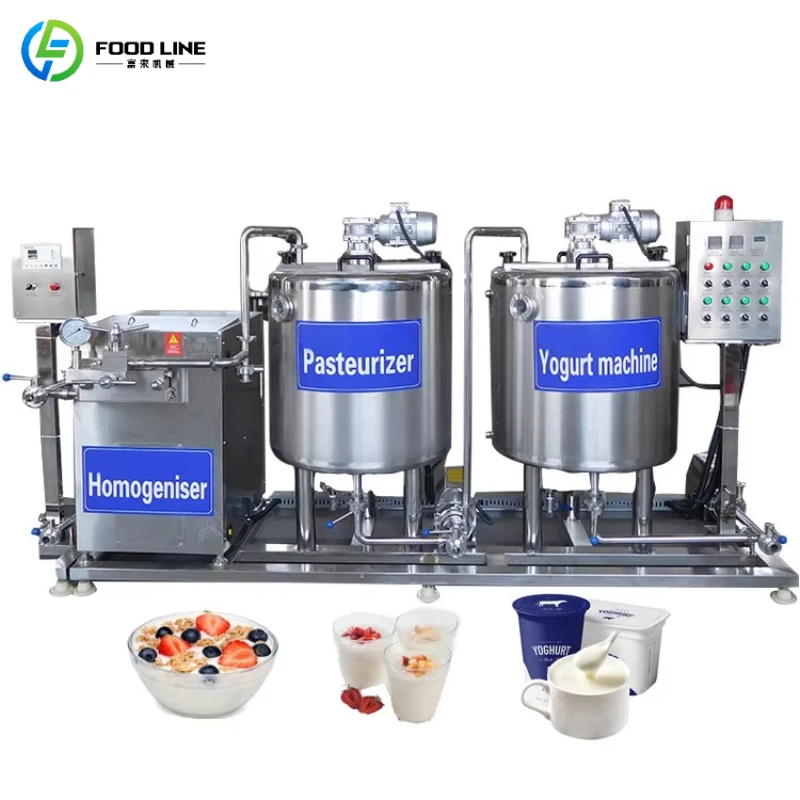 Customized High Efficiency Industrial Yogurt Production Line Commercial Yogurt Making Machine for Dairy Factory