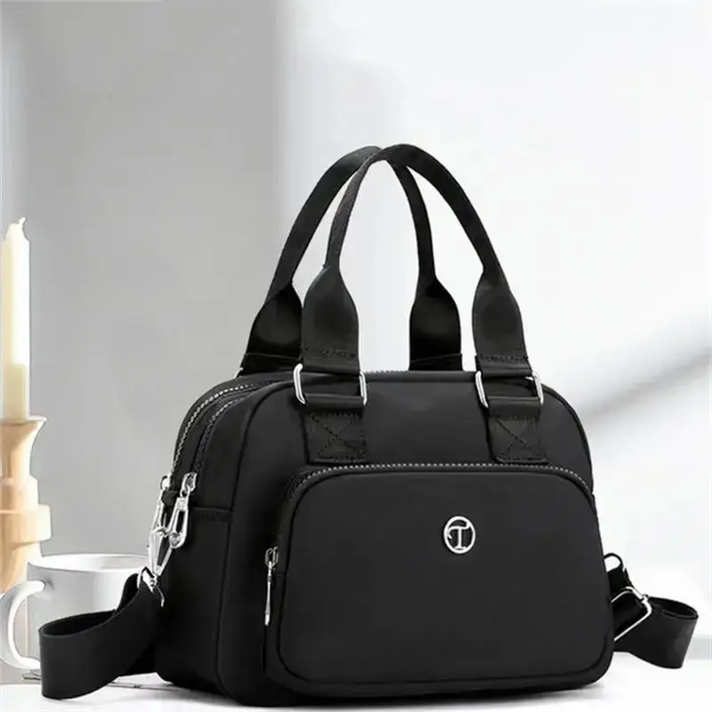 Practical Handbags Shoulder Messenger Crossbody Bags Tote Large Capacity Waterproof Nylon Women Work