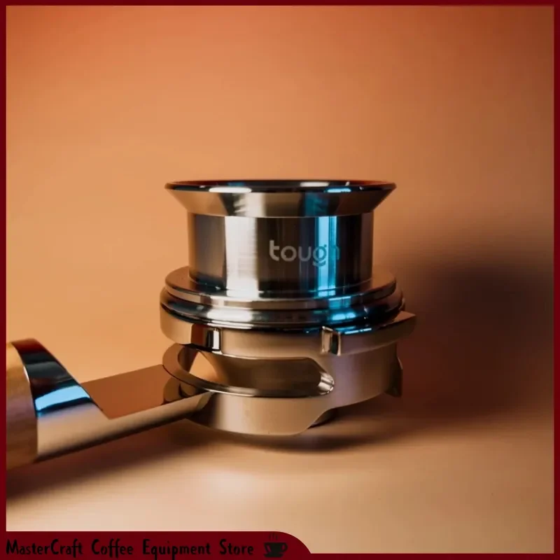 Tough Coffee Dosing Ring 58Mm Stainless Steel 4Th Generation Coffee Powder Receiver For E65 E80 Q18 Barista Coffee Making