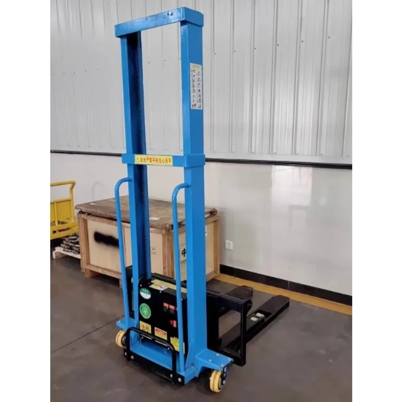 【2026】رافعة شوكية أوتوماتيكية بالكامل للرفع والنقل، رافعة شوكية كهربائية محمولة، منفذ مستودع من المصنع، قطعة أثرية سهلة التفريغ #5