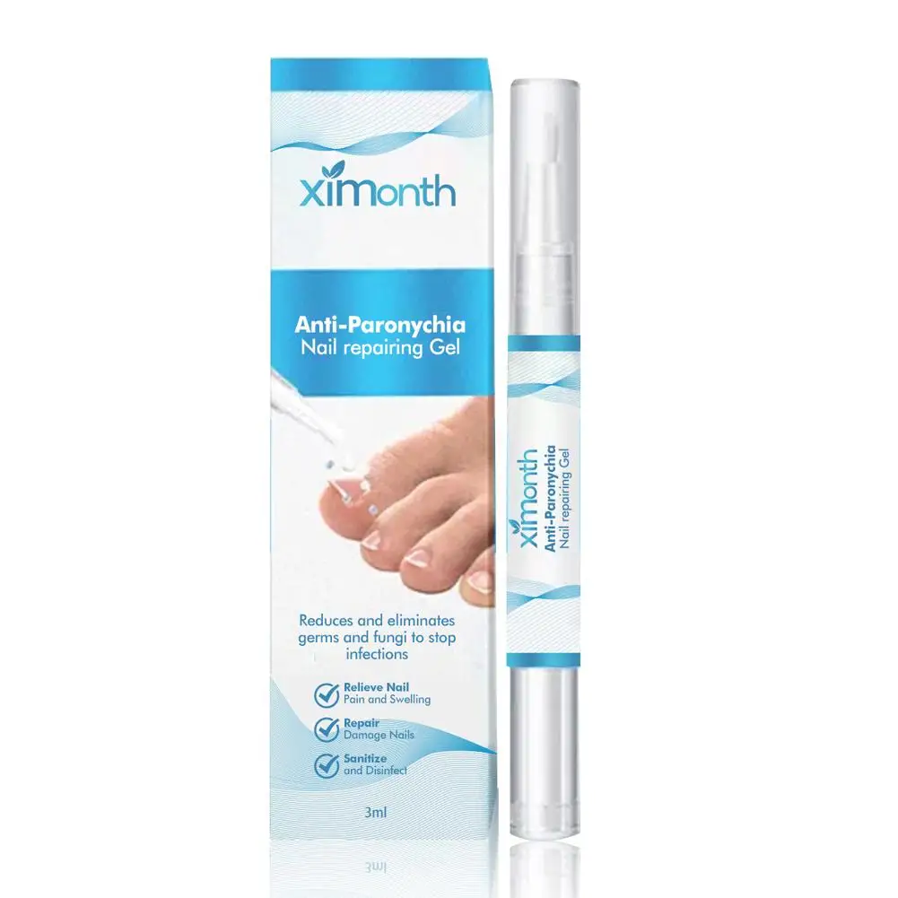 Caneta indolor do reparo do prego, Serum do reparo das unhas dos pés, Anti cuidado para mais grosso quebrado, N9F7 descolorido