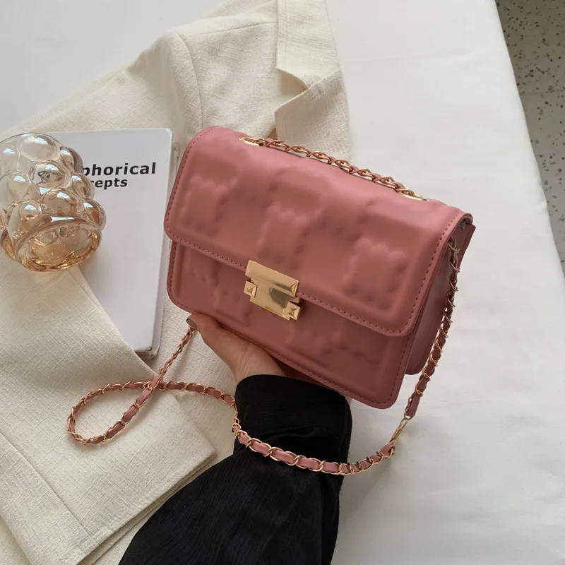 Summer 2023 Fashion PU Leather Shoulder Bags for Women Casual Vintage Hasp Female Crossbody Bags Messenger Package