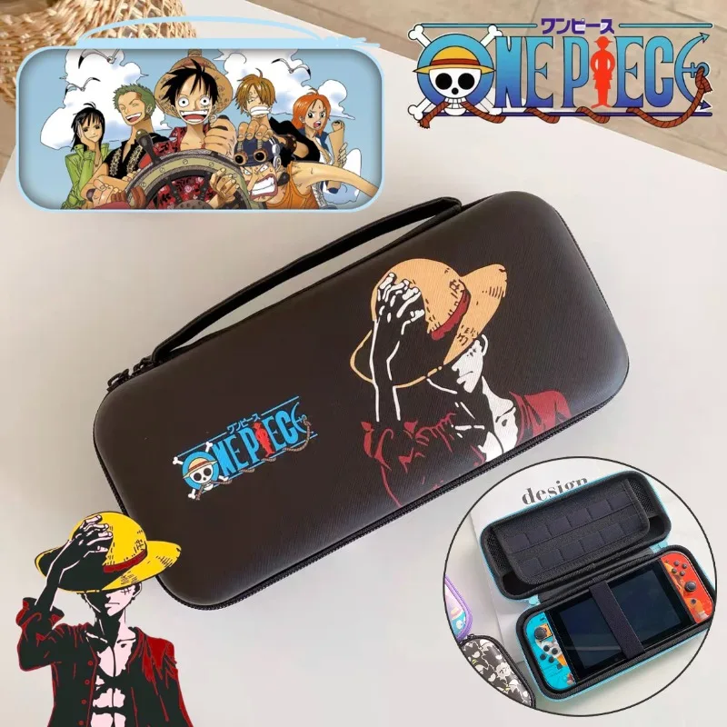 One Piece Luffy Carry Case for Nintendo Switch OLED NS Lite Console Protective Box Portable Gaming Machine Storage Bag Handbag