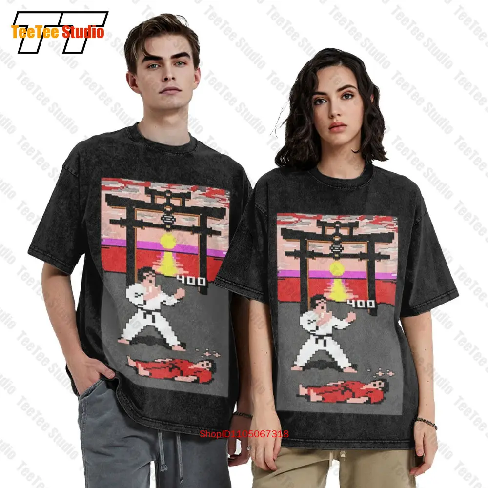 International Karate Commodore 64 Vintage Oversized T-Shirt KXGA