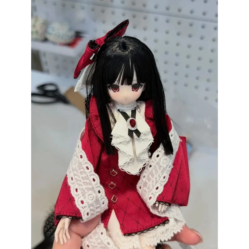 Saturday Girl Weekly Series 1/6 Rooted Hair BJD  Blind Box Mystery Box Cute Dolls Model Action Figure view 4