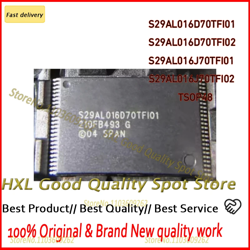 S29AL016D70TFI01  10PCS/LOT  S29AL016D70 S29AL016D70TFI02 S29AL016J70 S29AL016J70TFI01 S29AL016J70TFI02 S29AL016 TSOP48