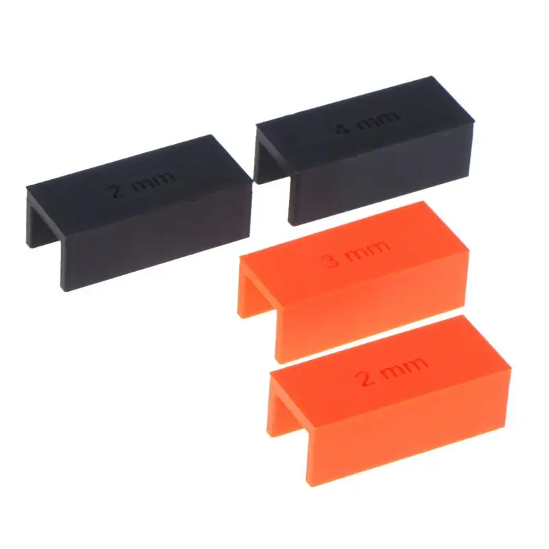 5Pcs Cabinet Drawer Shims, 2/3/4mm Gap Adjust Spacers For Panels Under 18mm, Woodworking Repair Brackets
