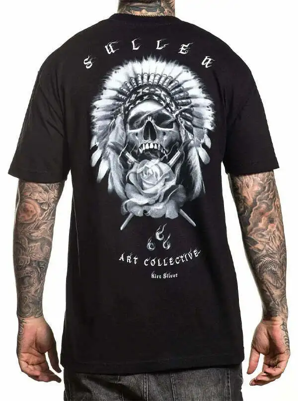 

Sullen Men's T-shirt SILVER CHIEF Tattoos Urban Design Premium Quality