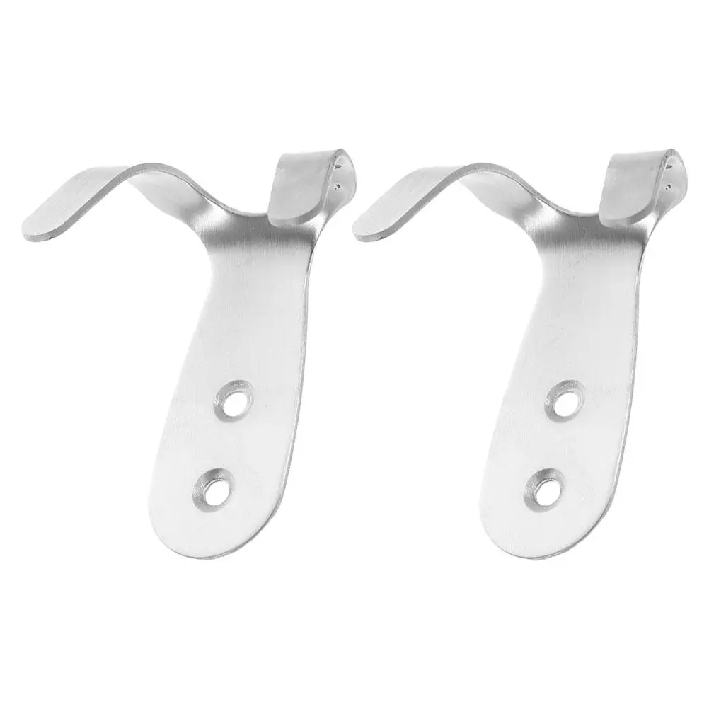 2Pcs Stylish Motorcycle Holder Wall Hook for Helmets Baseball Caps Towels Bags Space Saving Storage Rack