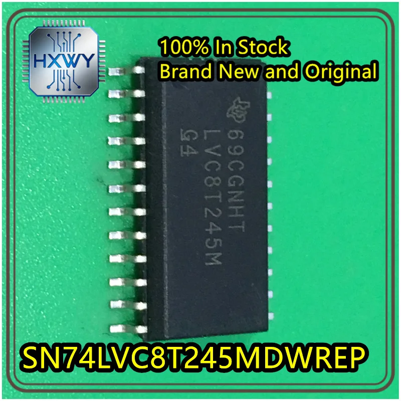 5/20 pieces SN74LVC8T245MDWREP SN74LVC8T245MD SOP-24 8-Bit Bidirectional Level Shifting Transceiver Chip New Original Stock