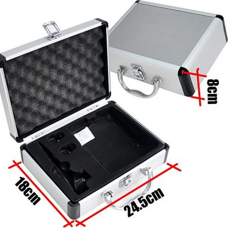 Tattoo embroidery machine set box, large tattoo embroidery toolbox, aluminum alloy toolbox, beauty tools