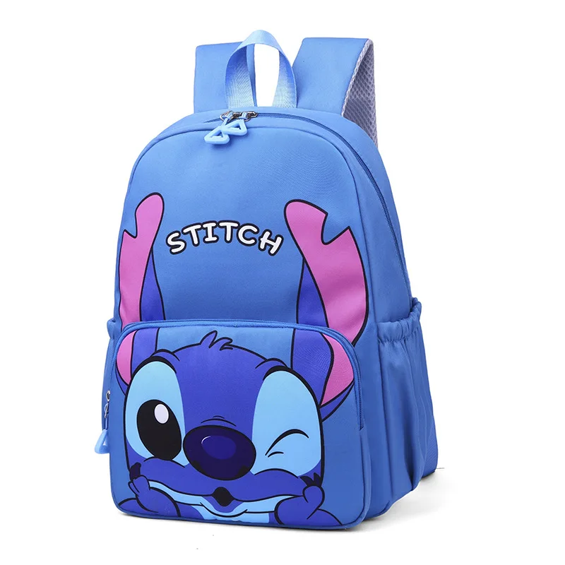 

Disney Stitch Kawaii School Backpack for Student Large Capacity Nylon Cute School Bag Breathable Lightweight Durable Waterproof