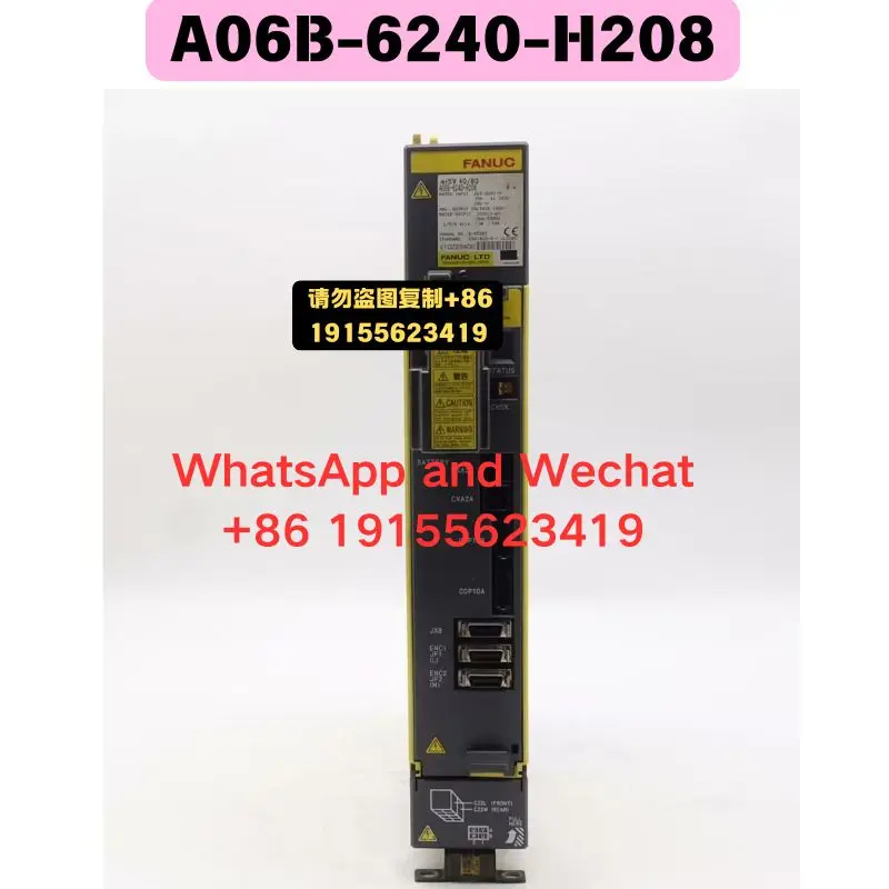 

Б/у драйвер A06B-6240-H208. Функциональный тест. ОК Быстрая доставка.