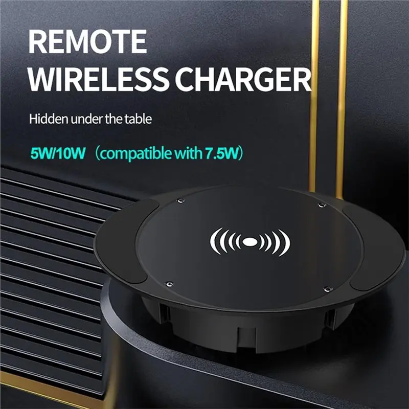 24-Hour Delivery Wireless 0-30Mm Under Desk Wireless For Various Types Of Desktops Ultra-Thin Design
