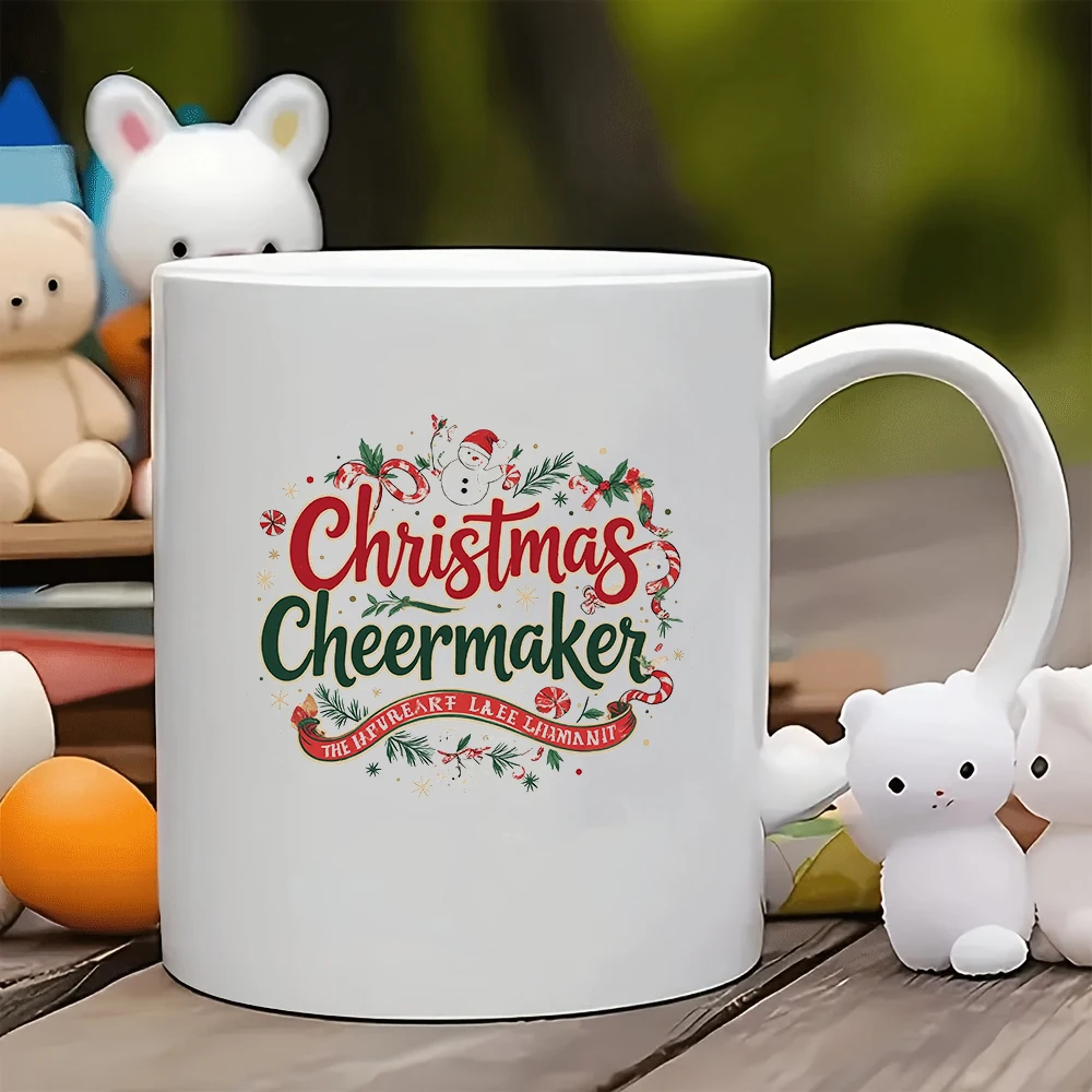 

11oz Mug Christmas Themed Mug Festive Atmosphere Cup Kids Gift Christmas Gift Kids Cup Family Office Coffee Cup Creative Gift