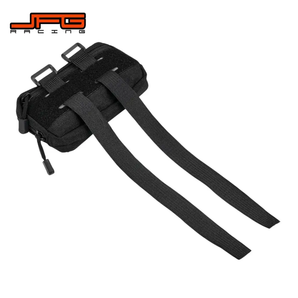 For Honda Yamaha BMW KTM Sur-Ron Suzuki Ridstar Q20 Motorcycle 22 28mm Handlebar Bag Nylon Storage Pouch Universal Dirt E-bike view 4