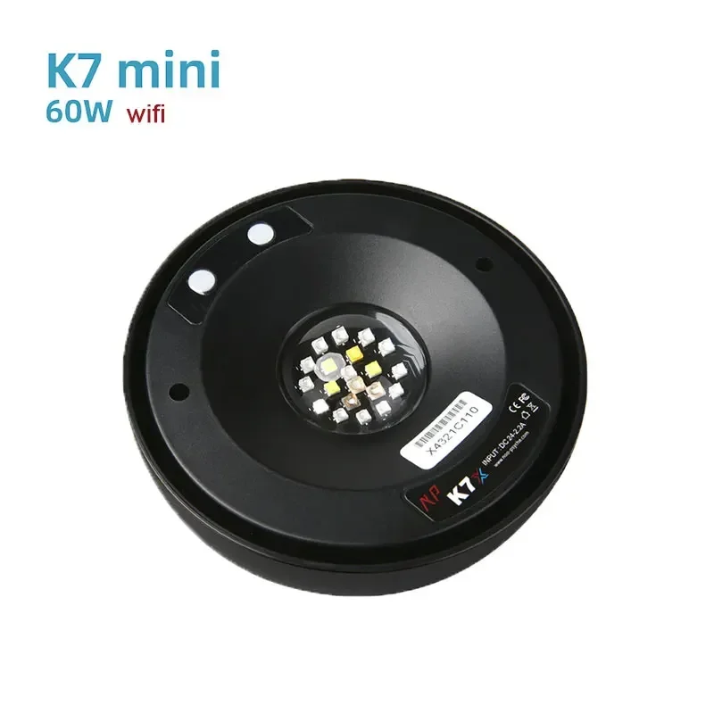 Noopsyche NP K7 Mini LED Aquarium 60W WiFi APP Control Light Marine Coral Reef For Saltwater nano fish tank