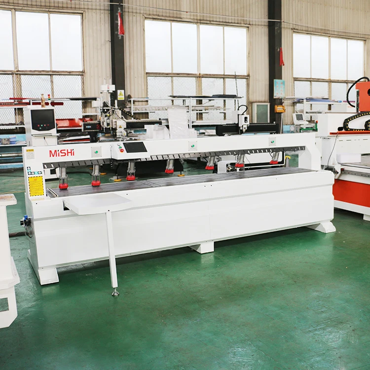 MISHI Promotional Cnc Side Hole Drilling Machine Furniture Door Making Automatic Double Head Woodworking Wood Boring Machine