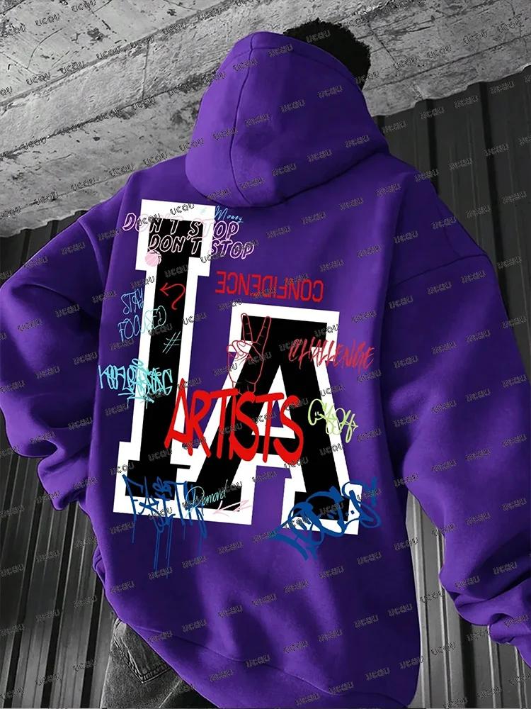 

Autumn Winter New Basketball Hoodies 3D Motorcycle Warm Hoodies Fans Commemorative Edition Hoodie Star Signature Hooded Pullover