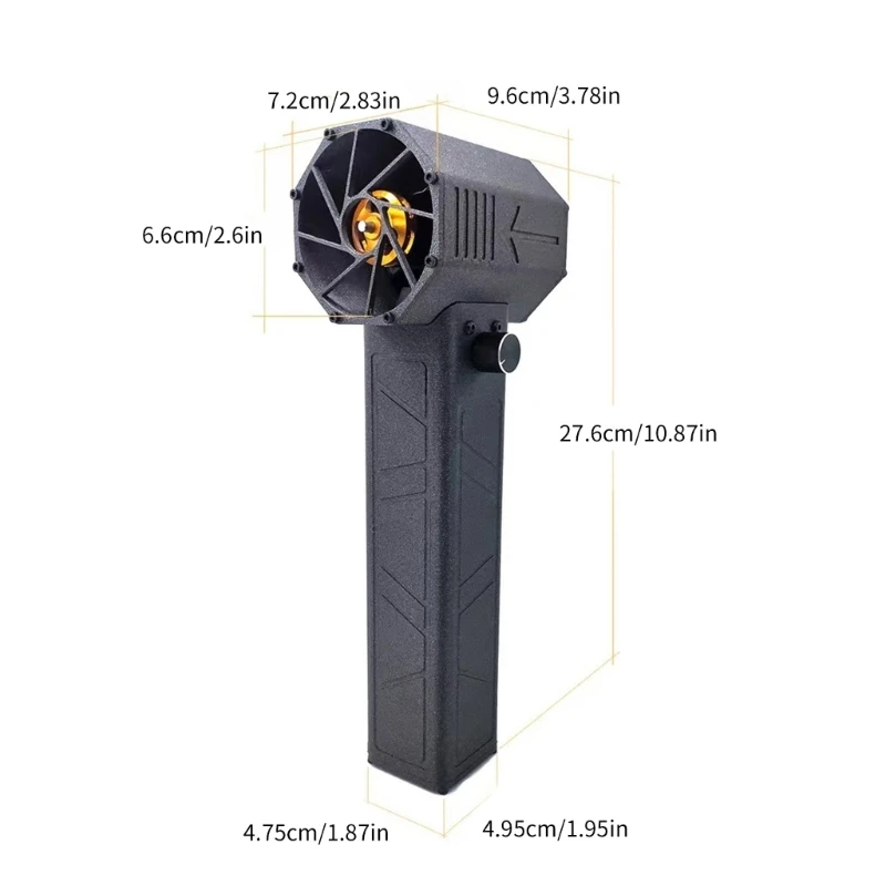 Electric Blower XL Jet Fan Extreme Efficient Tool for Household and Office Use Y9RF