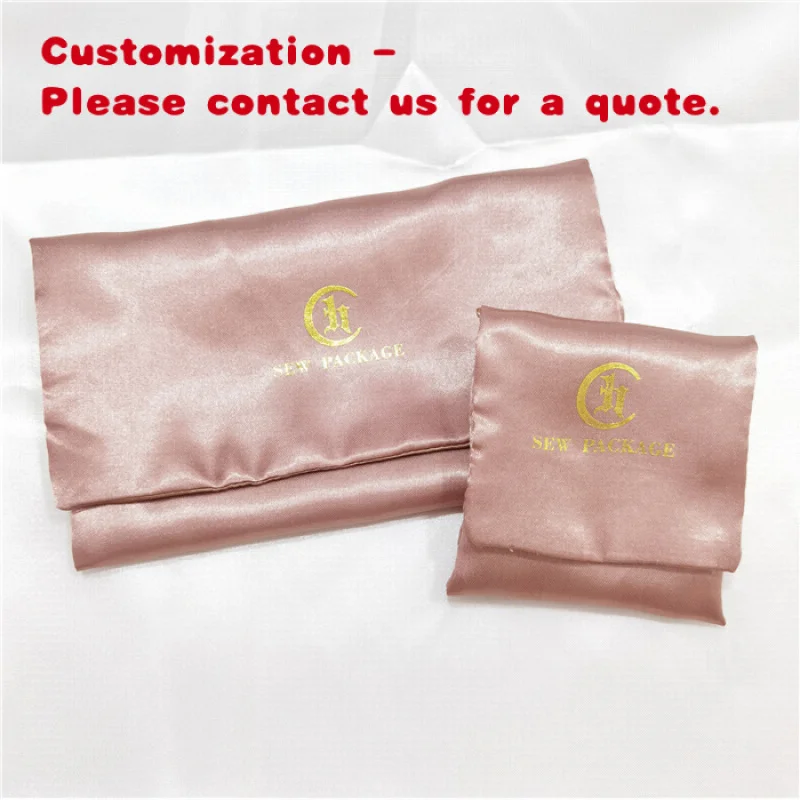 

На заказ. Роскошный шелковый атласный ювелирный конверт с принтом на заказ, упаковочный мешочек с клапаном, атласный мешок для пыли, кошелек, серьги, ожерелье, бюстгальтер
