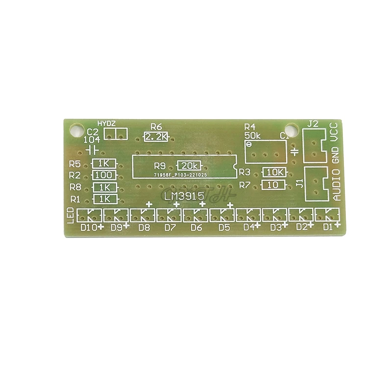 LM3915 10 indicatore di livello Audio Kit fai da te analizzatore di spettro Audio Audio a LED