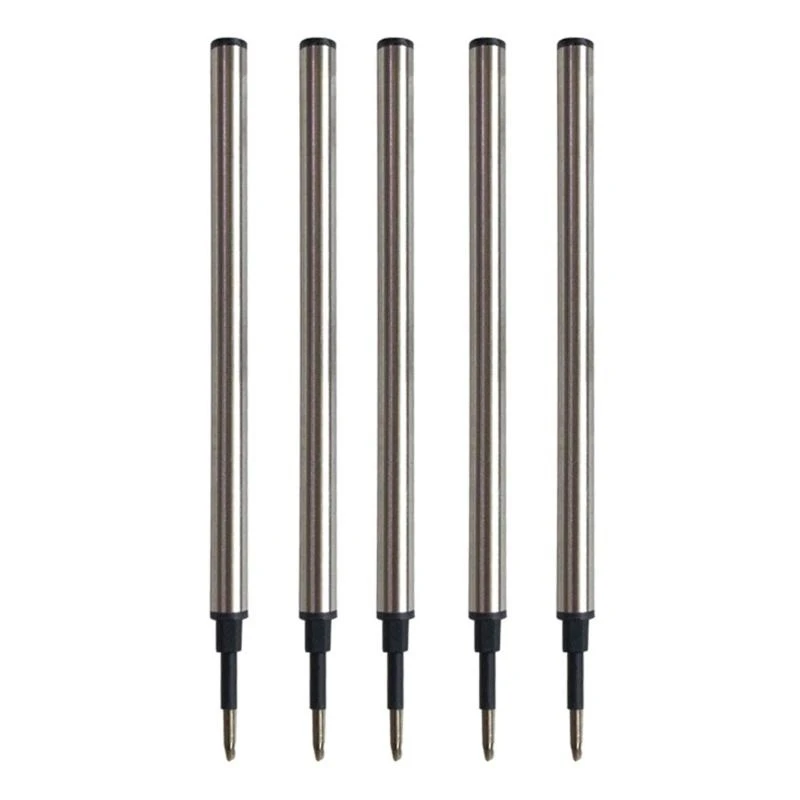  Universal Pen Refills 0.5mm Smooth to Write Stainless Steel Pen Refills
