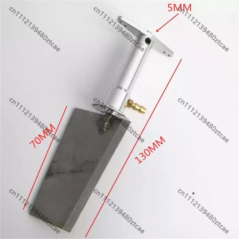 Rudder Shaft Bracket, Full Immersion Rudder, Steering Rudder for RC Model Boat, RC Boat Replacement Accessories