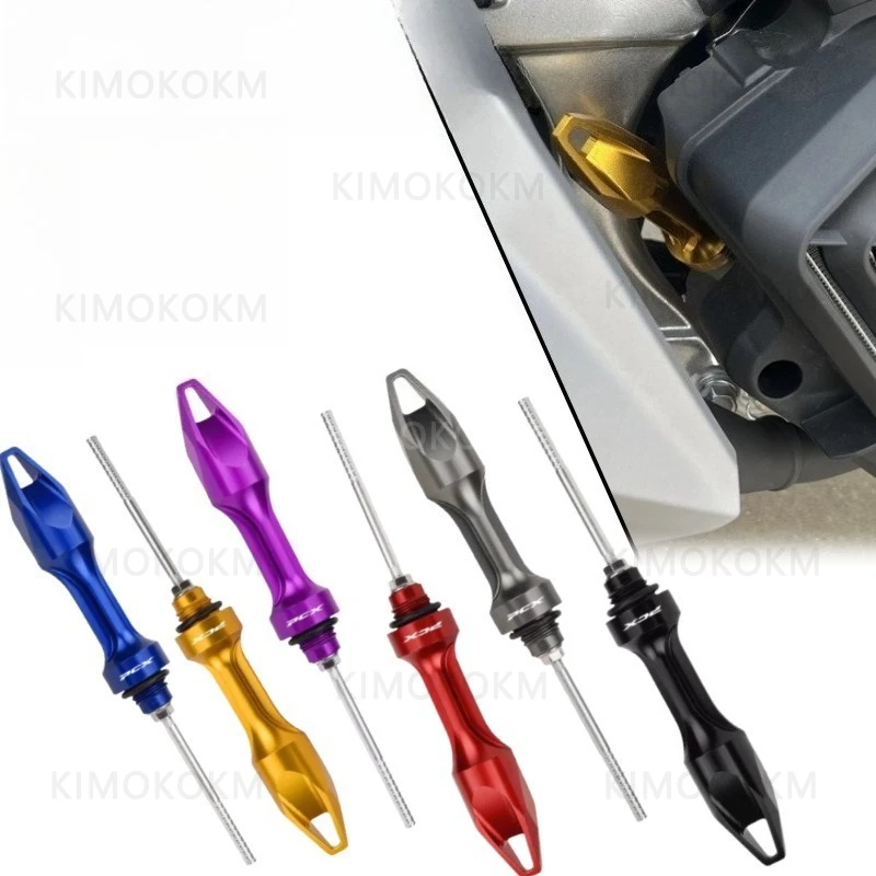 Motorcycle Accessories Suitable for Honda Pcx150 Pcx125/160 Modified Aluminum Alloy Oil Ruler Oil Position Decorative Cover - view 2