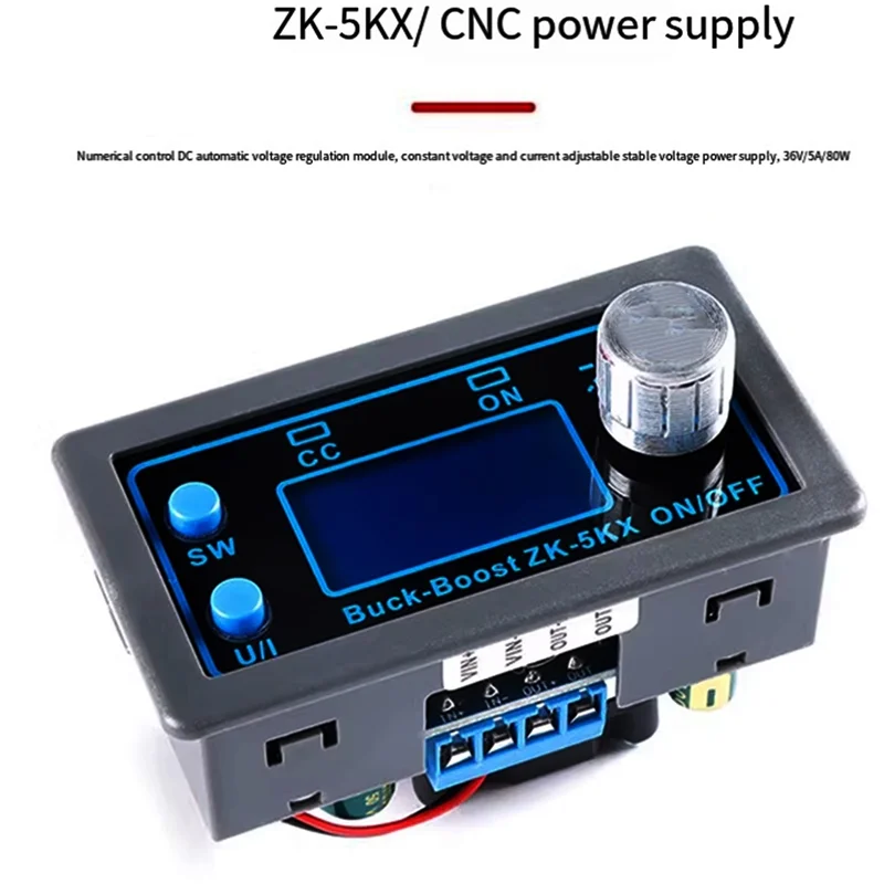 【أدوات منزلية!】ZK-5KX CC CV قابل للتعديل ينظم DCDC باك دفعة محول وحدة الطاقة مختبر إمدادات الطاقة