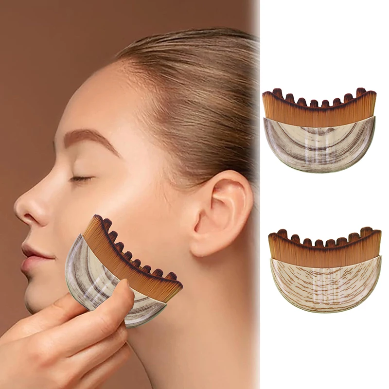 【Tragbare Lymph-Kontur-Gesichtsbürste, multifunktional, zur Reduzierung von Schwellungen im Kinnbereich, Drainage-Gesichtsbürsten, Gesichtsmodellierungswerkzeug】