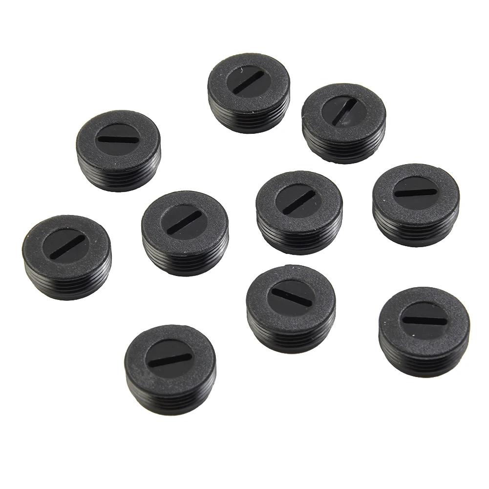 For Motor Carbon Brush Cover Holder 10pcs 12-22mm Black Cap Carbon Brush Cover Accessories For Motor High Quality