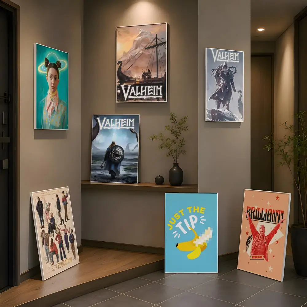 Anime S-Sex Education TV Poster 1PC HD Matte Self Adhesive Wall Art No Frame Waterproof Removable Bedroom Living Room Decor