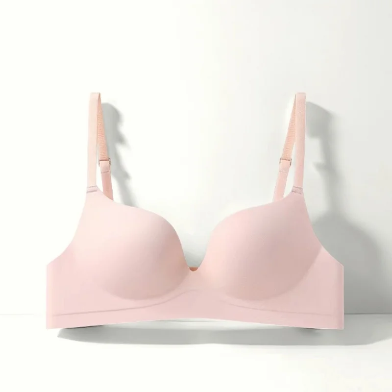 Push-Up Bras Seamless Underwear Women Gathered Small Chest Bralette Sexy Lingerie Without Steel Rings Comfort Breathable Bra