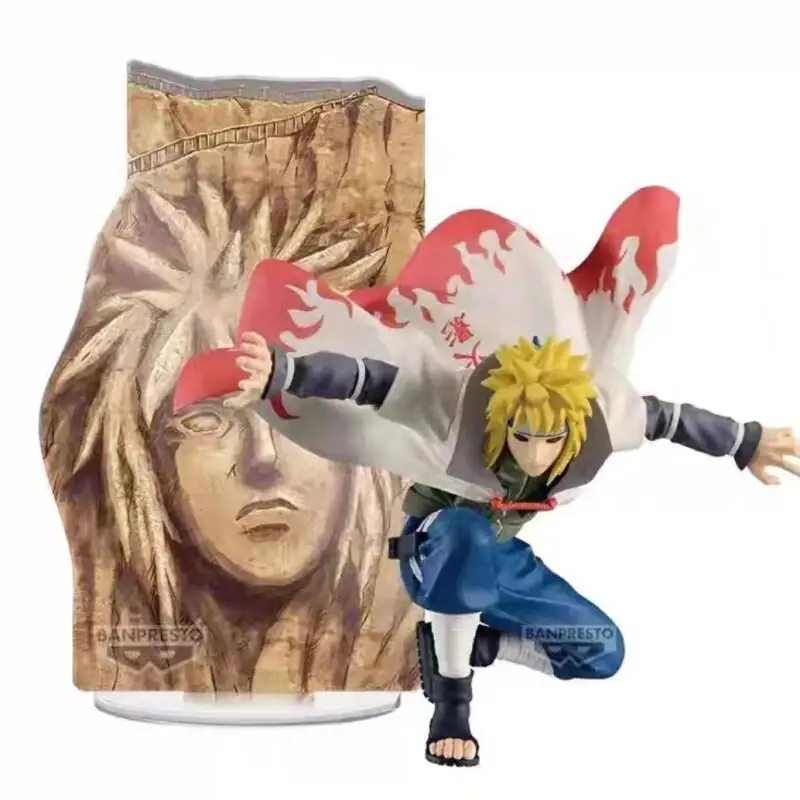 

Bandai Minato Namikaze Naruto Anime Prize Figure Collectible PVC Statue For Anime Fans Collection Authentic Official In Stock